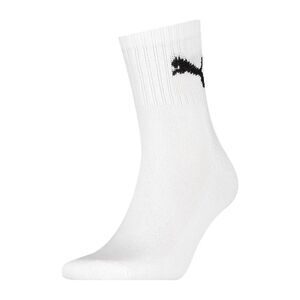 Puma Unisex Adult Crew Socks (Pack of 3) / White